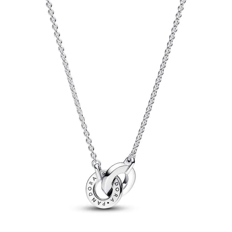 Ѓердан Pandora Signature Испреплетен Pavé