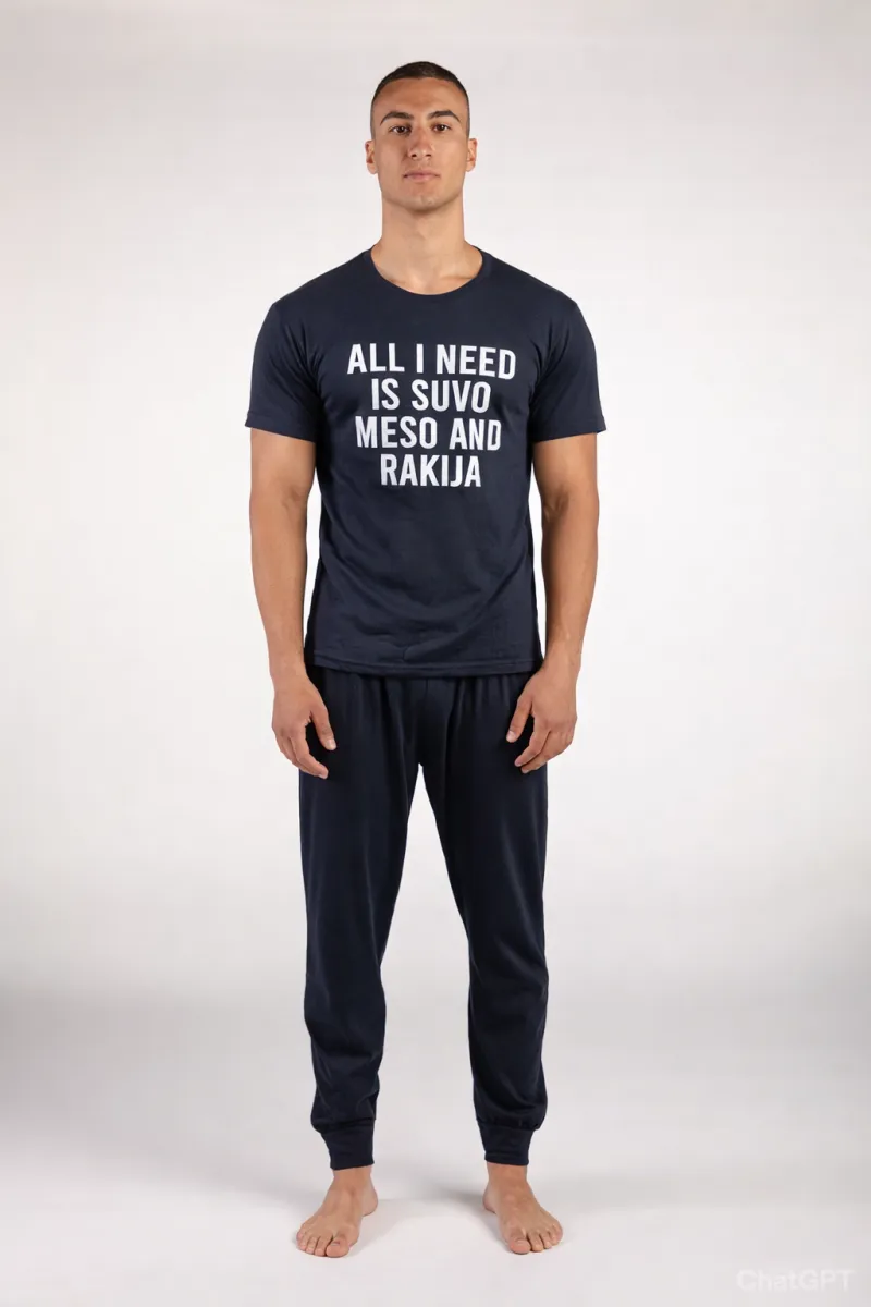 Aslaner машки сет пижами ALL I NEED KD SS25