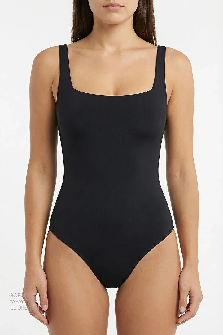 Penti женски едноделен костим за капење BASIC NECK OPENING SUIT