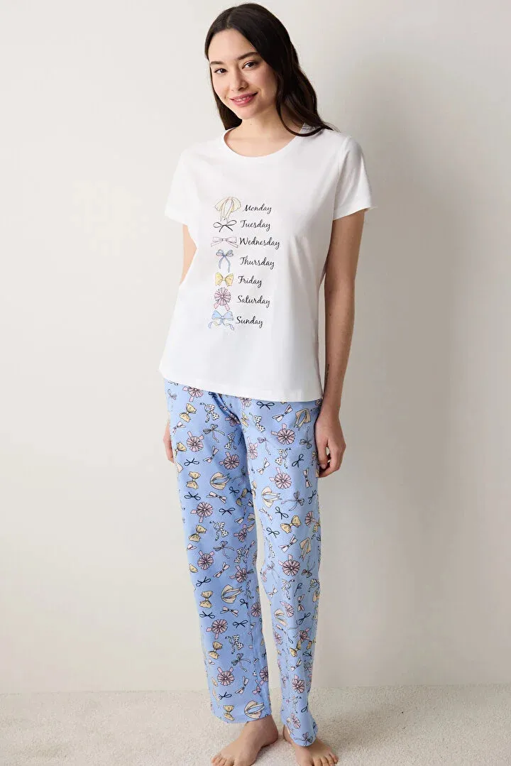 Penti женски сет пижами BOW OF THE DAY SS PANT SET