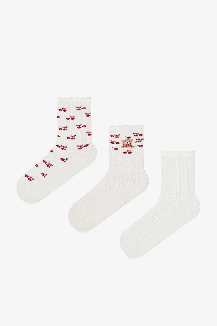 Penti женски класични чорапи CHERRY BEAR 3LU SKT