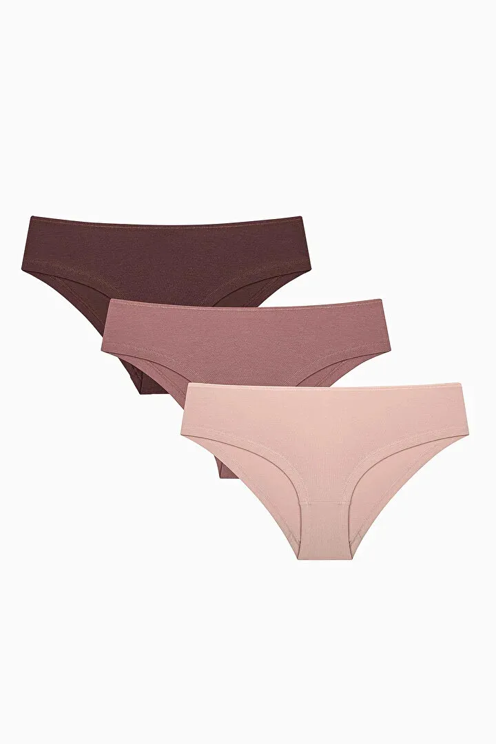 Penti женски килоти EARTH TONES 3LU HIPSTER