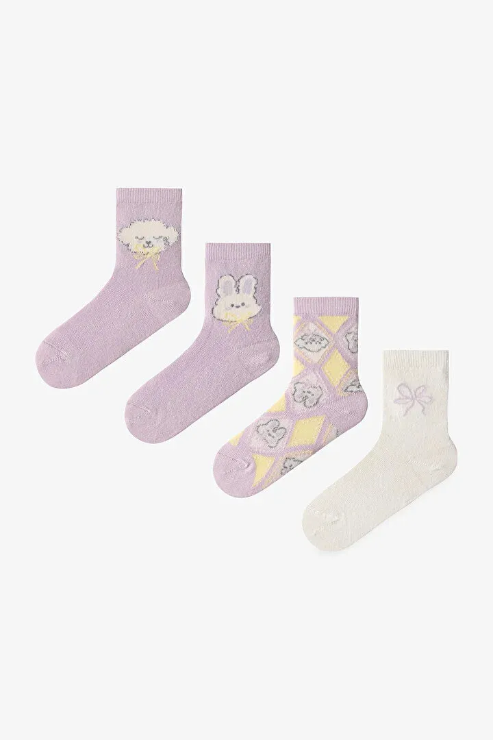 Penti детски класични чорапи G.CUTE DOG 4 PACK SKT