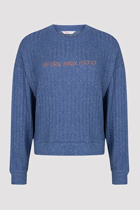 Penti женски горни пижами Indigo Sweatshirt