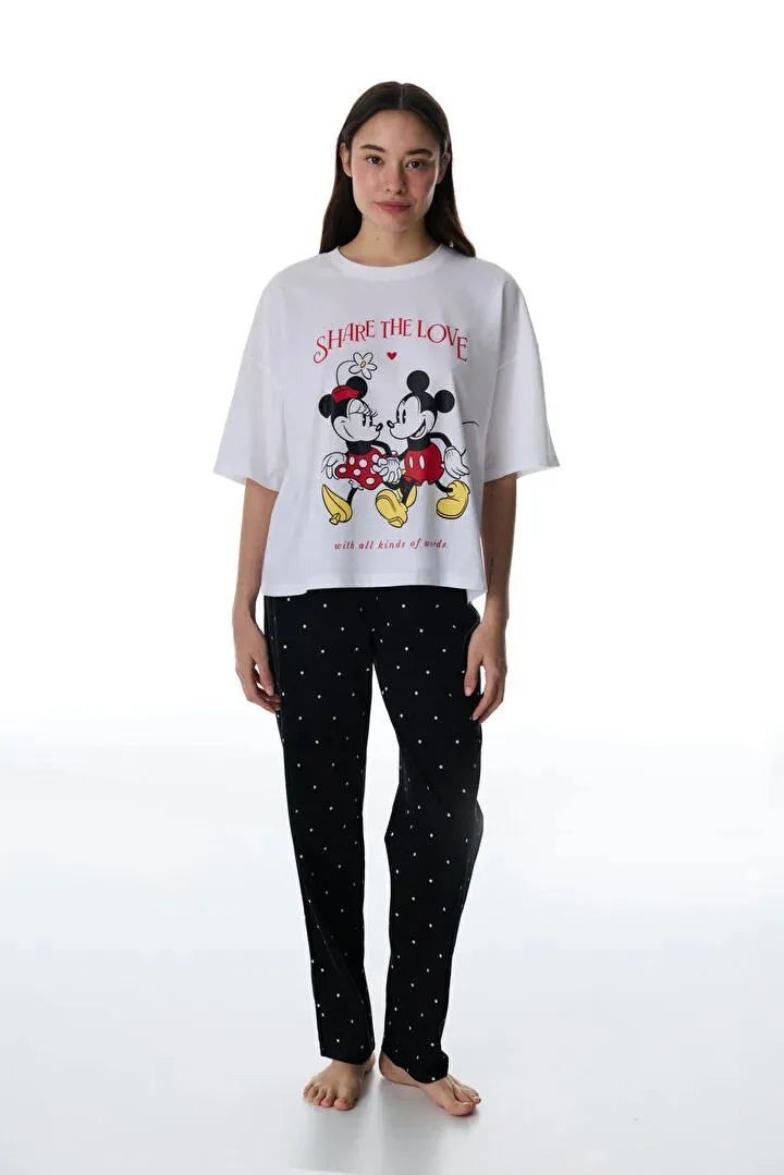 Penti женски сет пижами LIC SHARE THE LOVE SS PANT SET