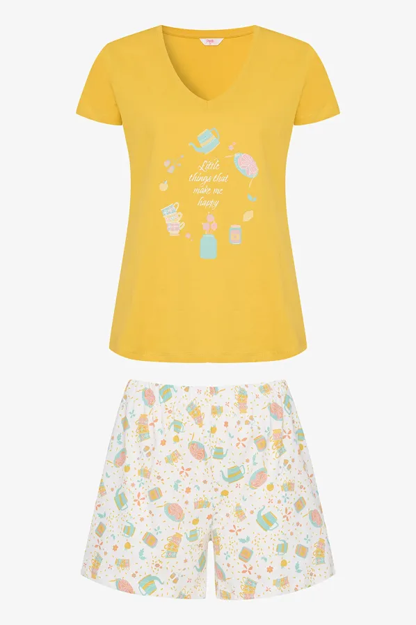 Penti женски сет пижами LITTLE THINGS SS SORT SET