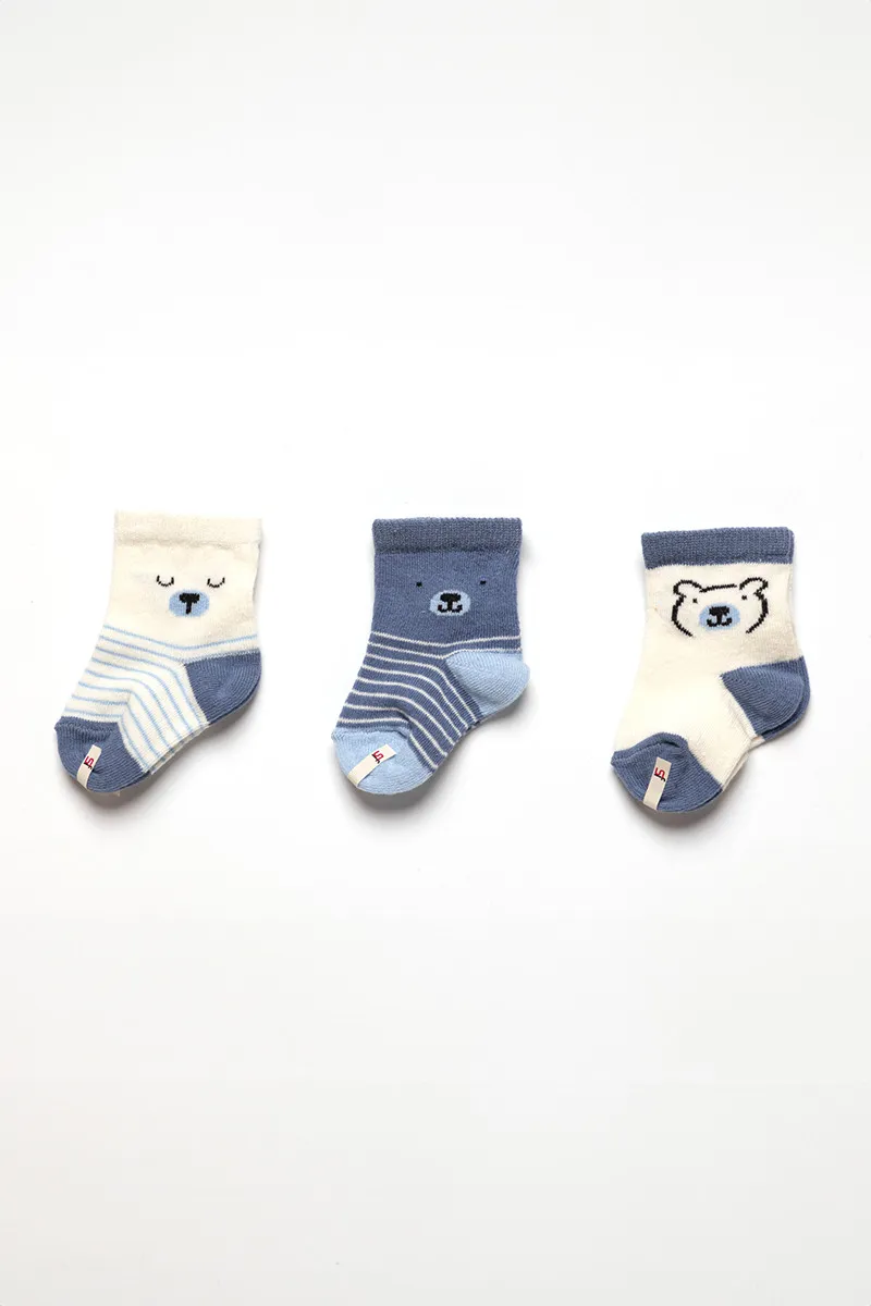 SF детски класични чорапи BABY COLLECTION 3 PARA