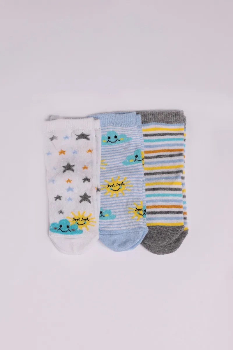 SF детски класични чорапи BABY COLLECTION 3 PARA