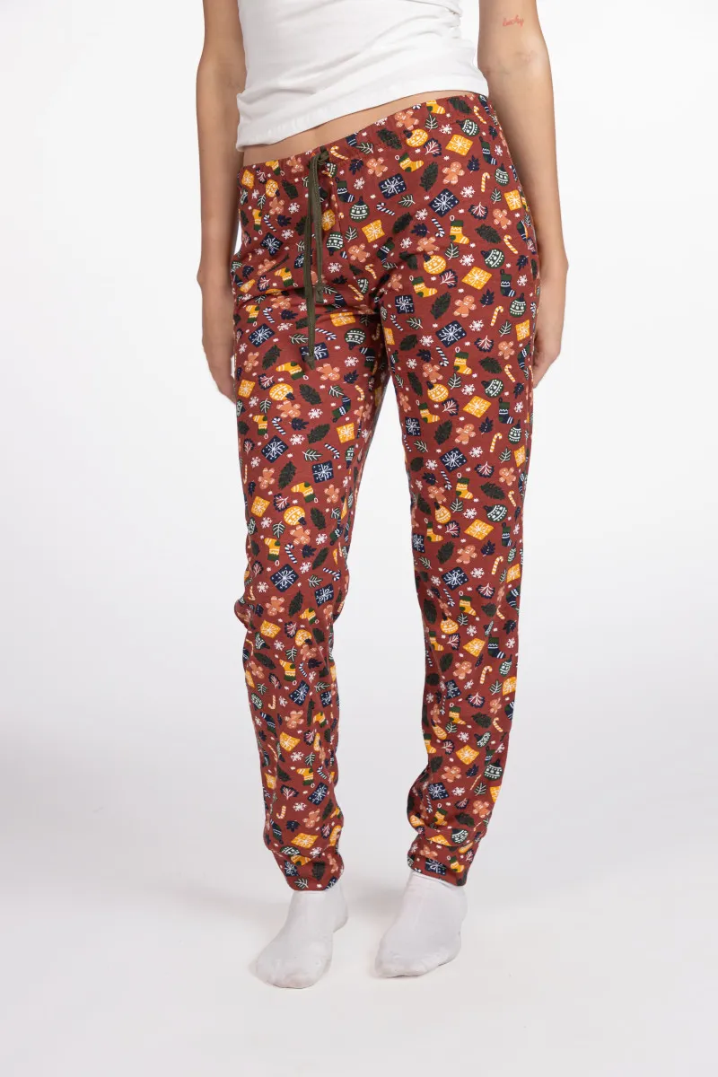 SF женски долни пижами GINGERBREAD NY