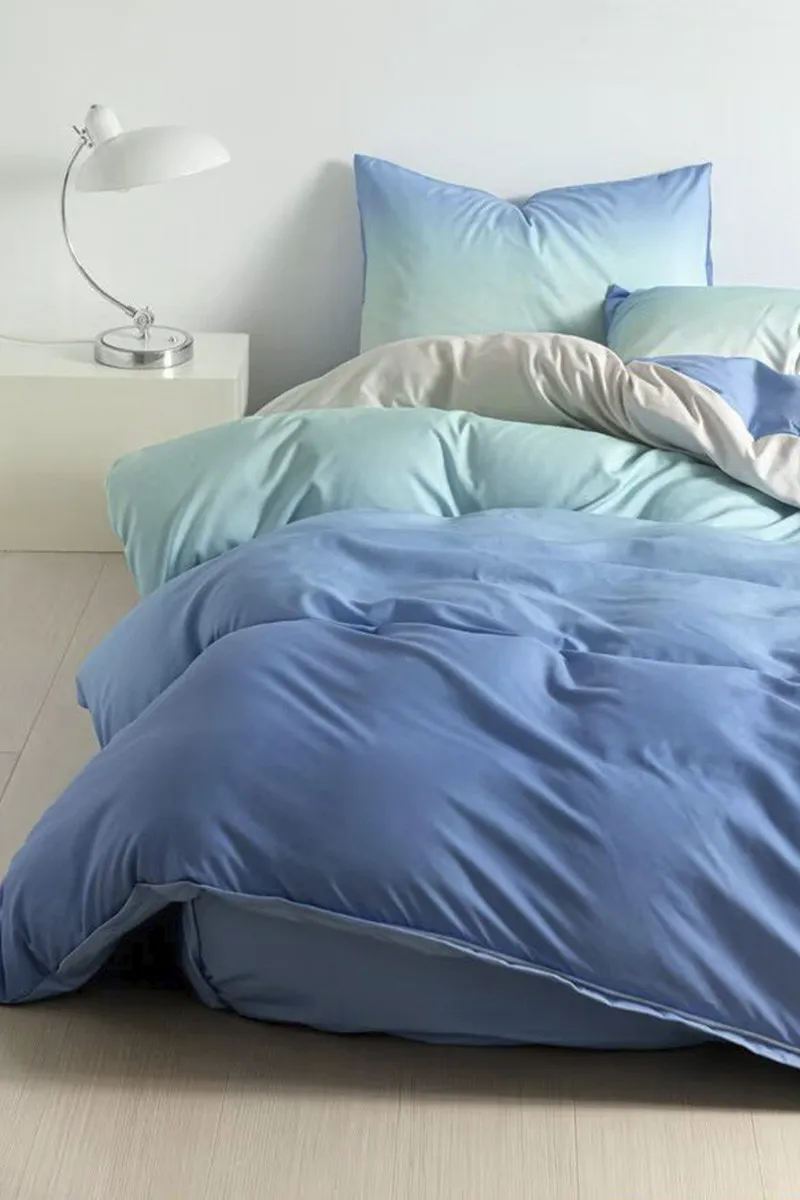 SF HOME  постелнина 200/220 BLUE OMBRE