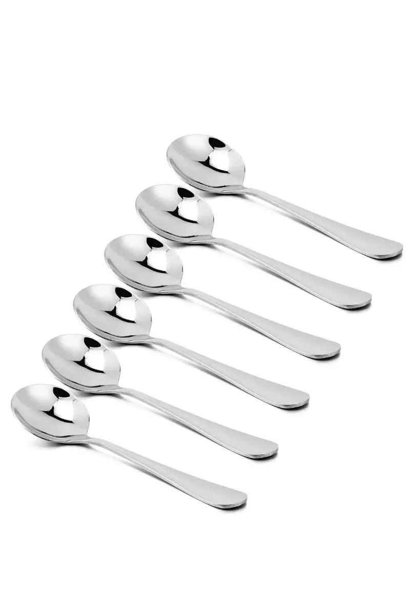 SF HOME  сет лажици Сет лажици 6/1 Silver