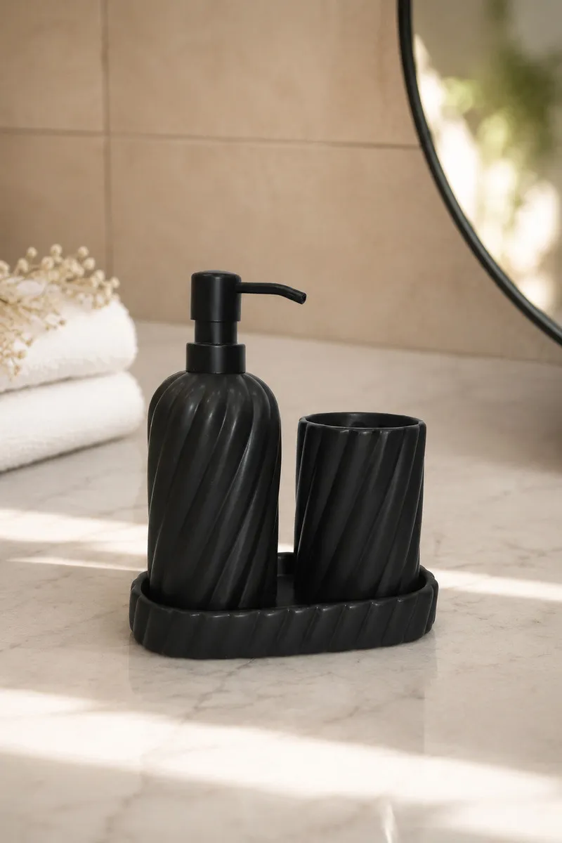 SF HOME  сет за бања Livirno Black