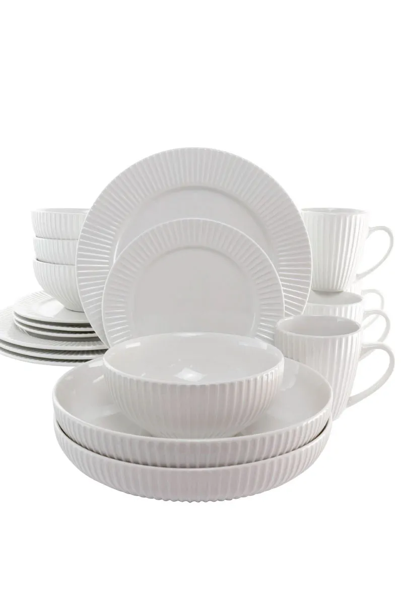 SF HOME  сет тањири SHELL HARMONY 16pcs
