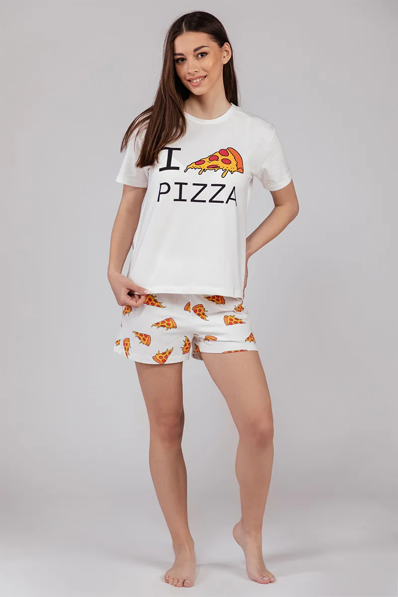 SF женски сет пижами KK PIZZA 735144SP SF SS25