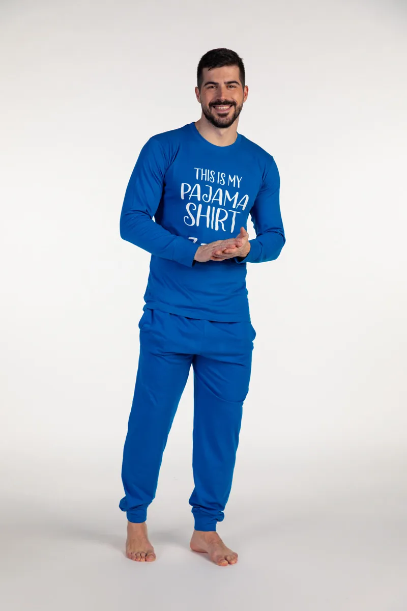 SF машки сет пижами PJ SHIRT DD SS25