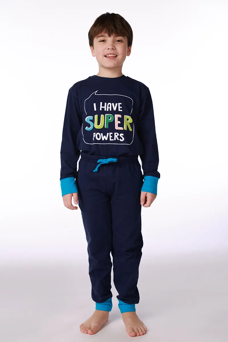 SF детски сет пижами POWERS DD SS26