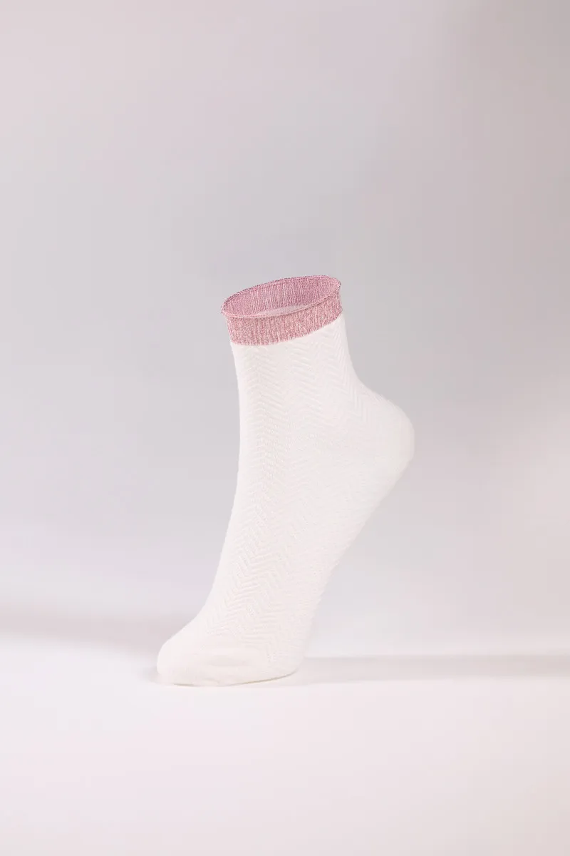 SF женски класични чорапи RIBBED