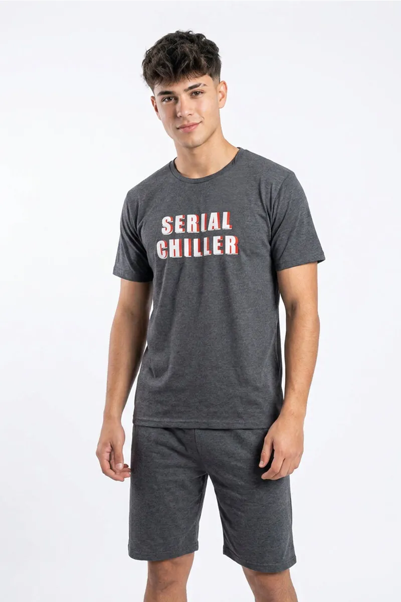 SF машки сет пижами SP.OFFER CHILLER KK SS26