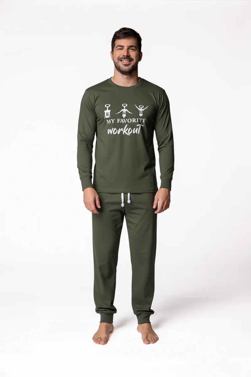SF машки сет пижами WORKOUT DD FW25