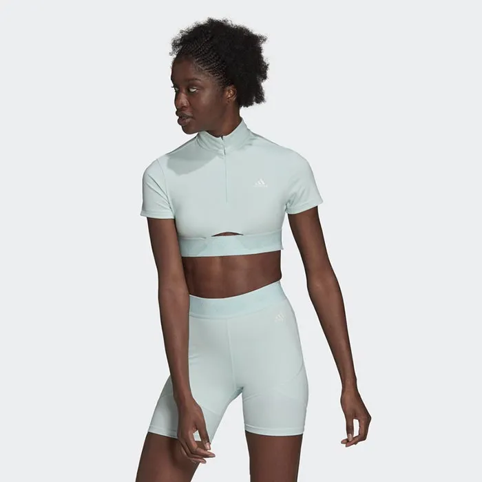 Adidas CROP ZIP TEE