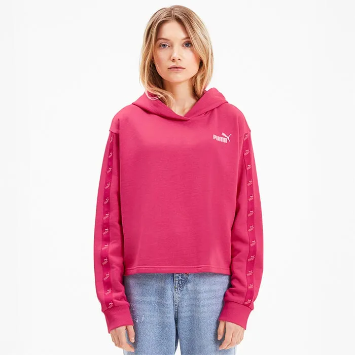 Amplified Cropped Hoodie TR Puma Glowing Pink