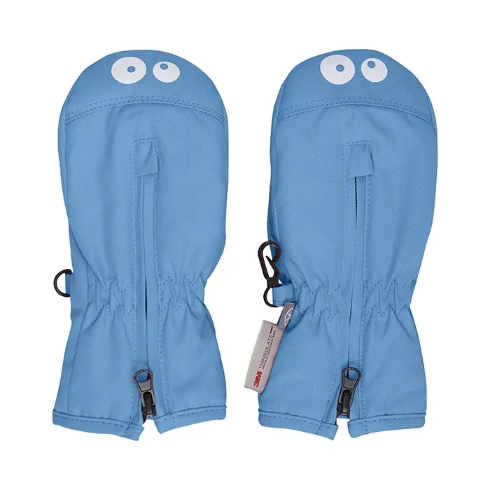 Color Kids Mittens W. Zipper