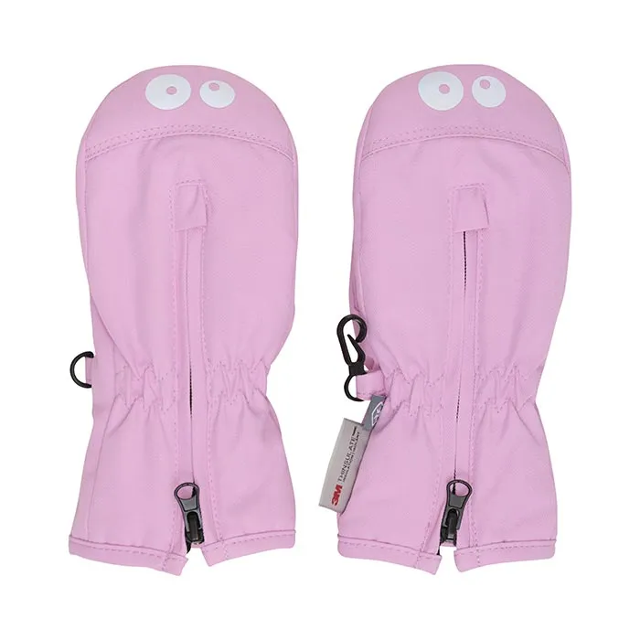 Color Kids Mittens W. Zipper