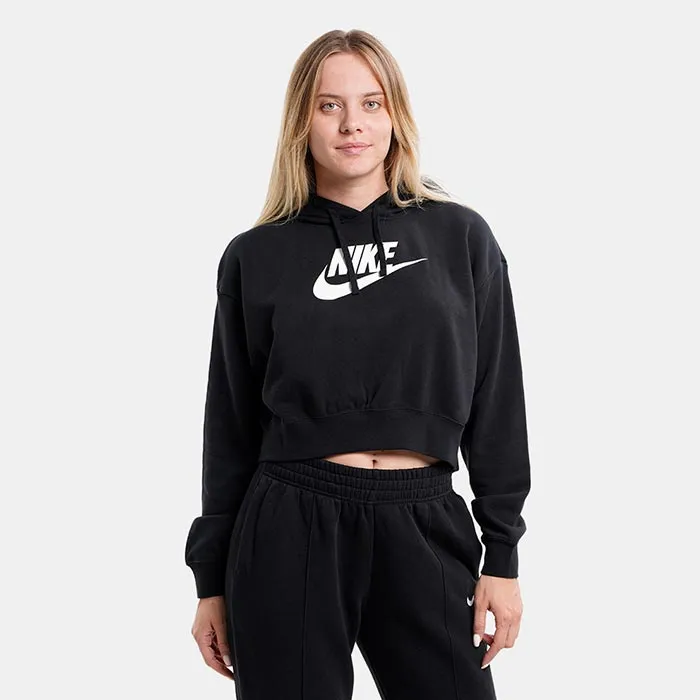 NIKE W NSW CLUB FLC GX CROP HDY
