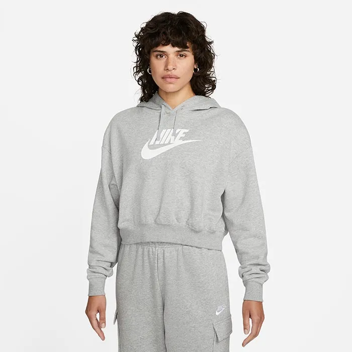 NIKE W NSW CLUB FLC GX CROP HDY