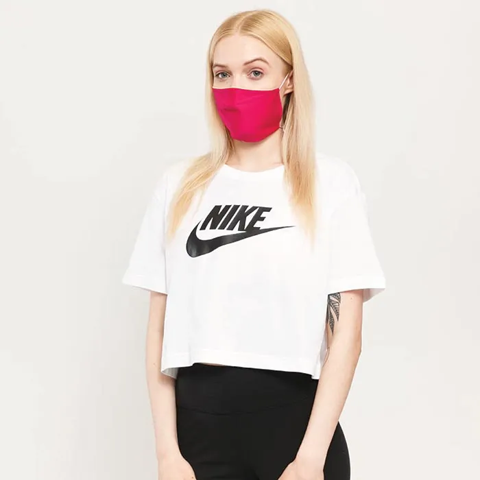 NIKE W NSW TEE ESSNTL CRP ICN FTRA