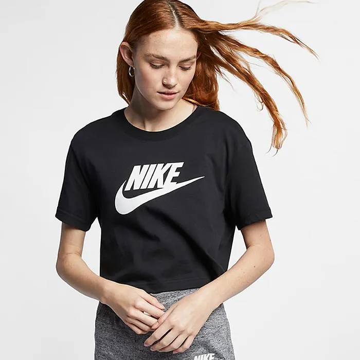 NIKE W NSW TEE ESSNTL CRP ICN FTRA