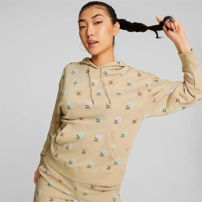 PUMA BRAND LOVE AOP HOODIE TR