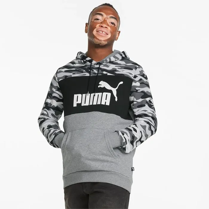 PUMA ESS+ Camo Hoodie TR