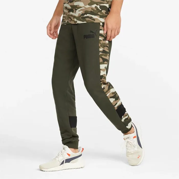 PUMA ESS+ Camo Sweatpants TR