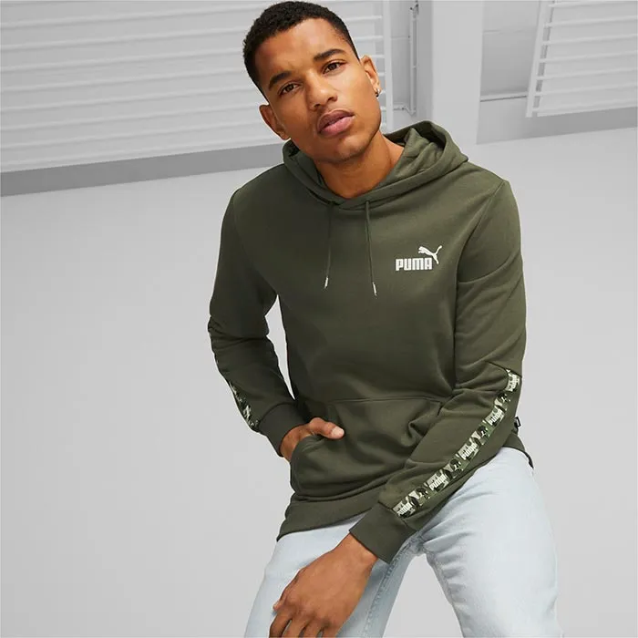 PUMA ESS TAPE CAMO Hoodie TR