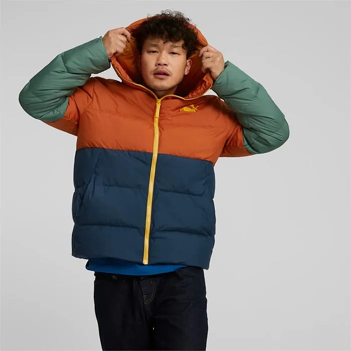 PUMA POWER HOODED DOWN PUFFER