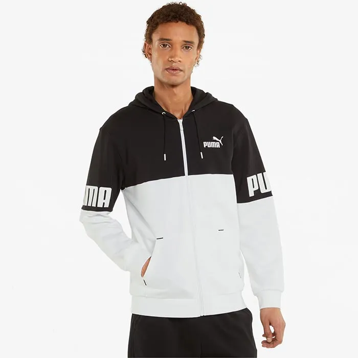 PUMA Puma Power Colorblock Full-Zip Hoodie TR