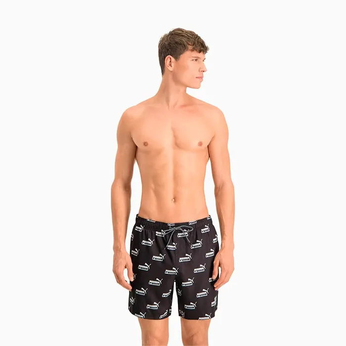 PUMA SWIM MEN NO.1 LOGO AOP MID SHORTS 1P