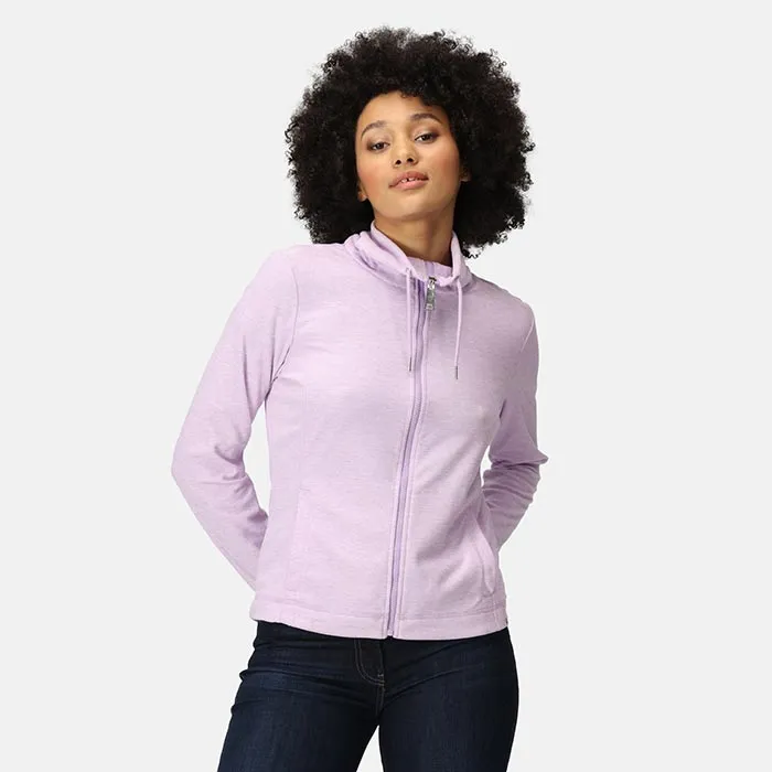 Regatta Kizmit Full Zip Purple Rose Marl