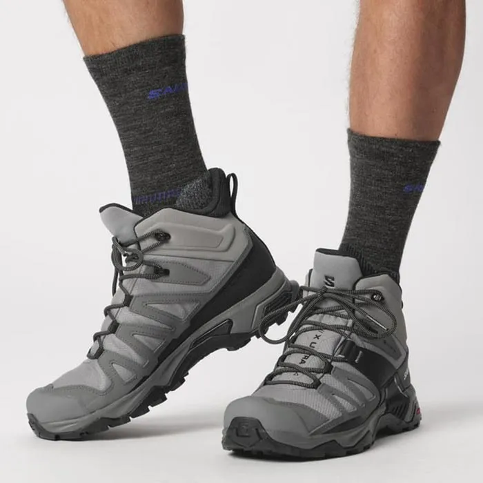 Salomon SHOES X ULTRA 4 MID GTX Shskin/QuSh/Blac