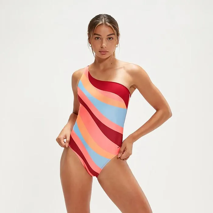 SPEEDO ALV PT ASMTRC 1PC AF PINK/ORANGE