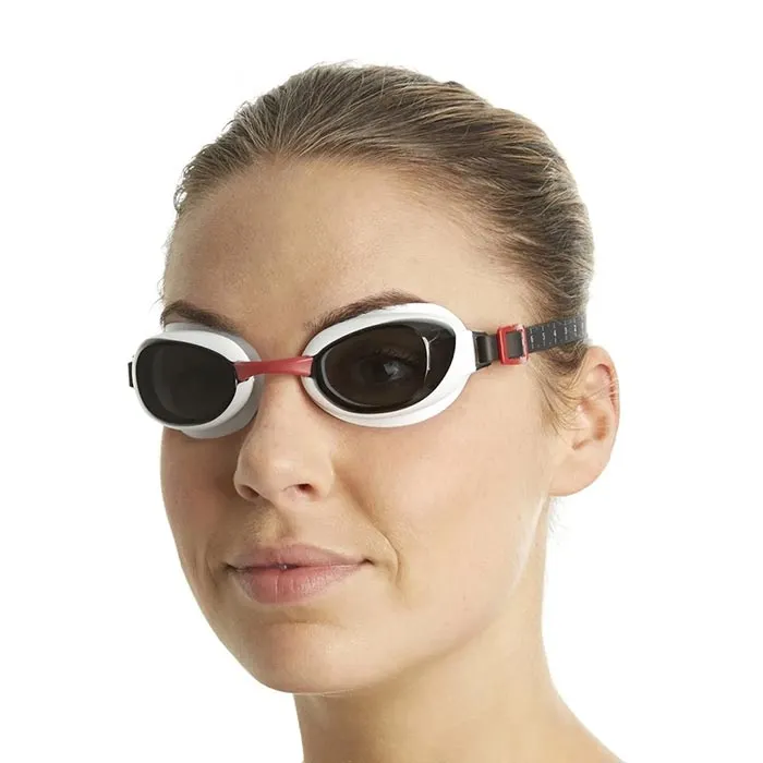 SPEEDO AQUAPURE GOG AU RED/SMOKE