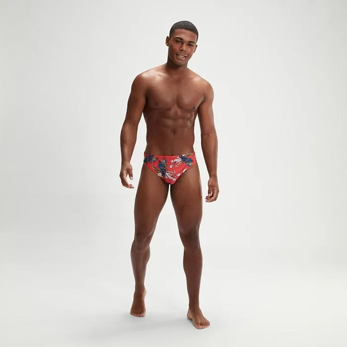 SPEEDO ESCAPE 5CM BRF AM RED/BLUE