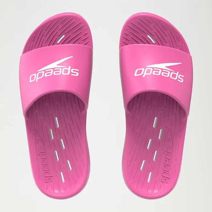 SPEEDO SLIDES ONE PIECE JU PINK/WHITE
