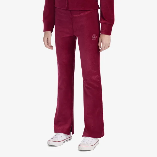 Converse Ribbed Velour Flared