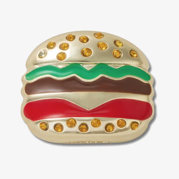 Crocs CROCS JIBBITZ/GOLD BURGER