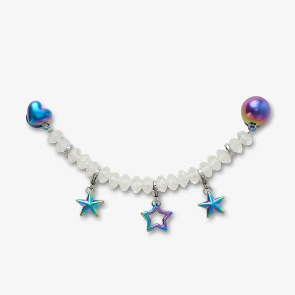Crocs JIBBITZ/IRIDESCENT SMT GEM CHAIN