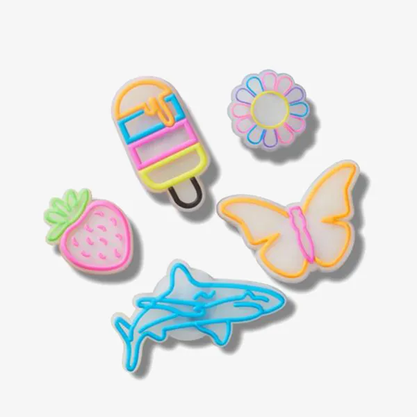 Crocs JIBBITZ/LIGHTS UP SUMMER 5 PACK