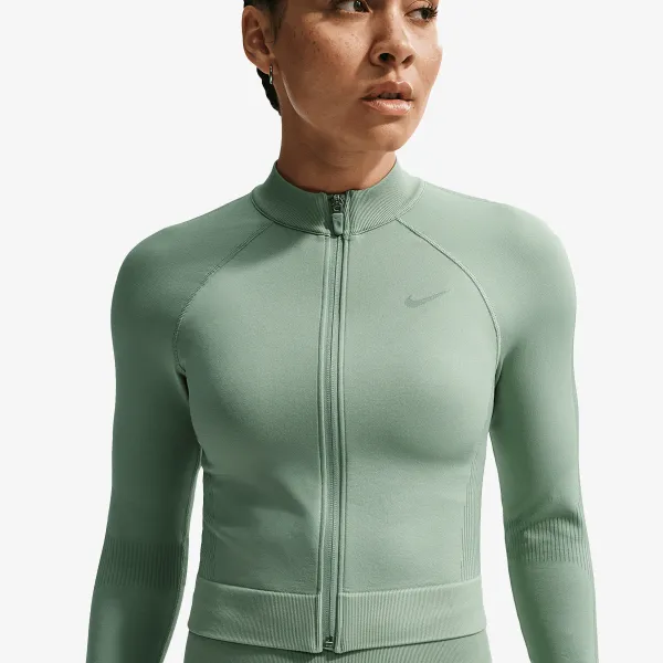 Nike W NP DF SMLS FZ MIDLAYER