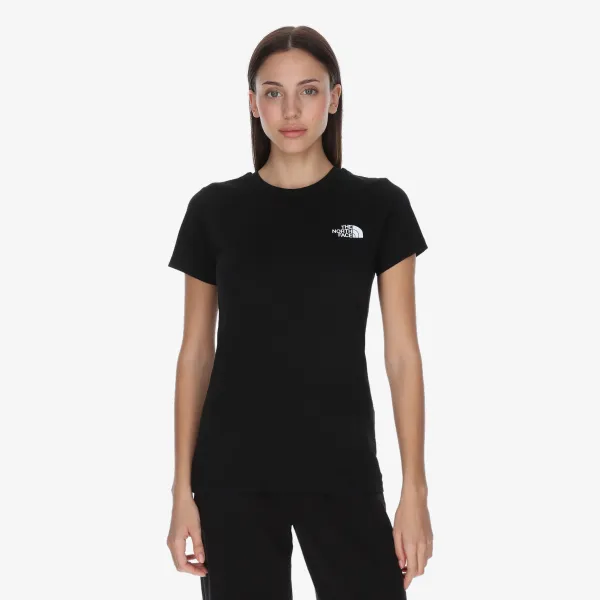 The North Face W S/S REDBOX TEE TNF BLACK